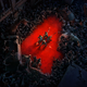 Zombies surround players in a promo shot from Back 4 Blood.